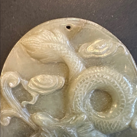 Vintage Jade Plaque - Picture 4 of 10